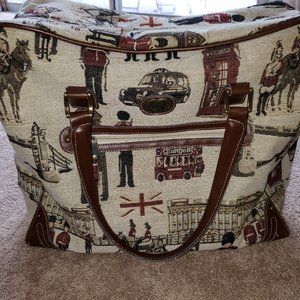 Oleg Cassini Large London Travel Overnight Bag